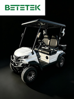 Chariot de golf électrique silencieux pour les zones touristiques et les terrains non publics, homologué DOT CE EEC