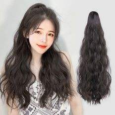 ผมดิบเวียดนามและอินเดียยาวบางส่วน WAB 8นิ้วแหนบผมหางม้าธรรมชาติ - Product Image 1