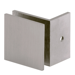 Clip de verre carré de porte de douche d'approvisionnement d'usine en forme de L - Product Image 3