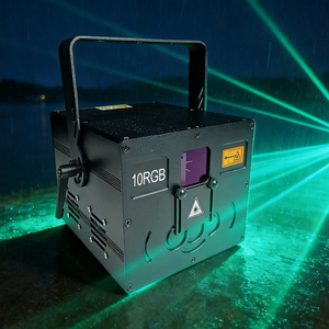 Luz Láser RGB de 10W, 128 Canales DMX512, 95 CRI, Clasificación IP20, Iluminación de Escenario con Escaneo - Product Image 1