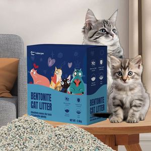 Arena para Gatos de Bentonita de Sodio al por Mayor de Fábrica, Baja en Polvo, Aglomeración Fuerte, Alta Absorción, Alta Calidad, Suministro a Granel para el Mercado Global - Product Image 1