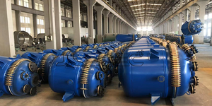 염산 및 염화나트륨과의 고부식성 화학반응용 FK50 효율적인 50L 유리줄 반응기 - Product Image 6