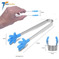 Mini pince à aliments, pince à glace en Silicone en forme de main, spécialement conçu, meilleurs Gadgets de cuisine, pour Muffins, crêpes, 1 pièce