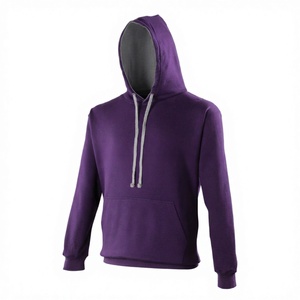 Sudaderas y Hoodies Unisex Lisas de Forro Polar para Invierno, Ecológicas, de Poliéster/Algodón - Product Image 1