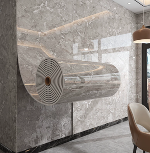 Apartment Decor Self Adhesive Waterproof Marble Wallpaper Roll - Product Image 3