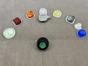 Vente en gros désodorisant personnalisé respirant à saveur de glace en cristal pour bouche d'aération <span class=keywords><strong>recharge</strong></span> en plastique liquide de parfum à membrane respirante pour voiture - Product Image 5