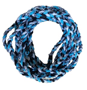 <span class=keywords><strong>Collana</strong></span> <span class=keywords><strong>intrecciata</strong></span> tornado all'ingrosso Sport titanio 3 corda <span class=keywords><strong>intrecciata</strong></span> Sport corda <span class=keywords><strong>collana</strong></span> - Product Image 2