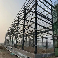 Estructura de acero prefabricada de muchos pisos de alta demanda Construcción de tipo ligero con marco de acero