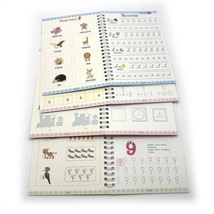 Tùy Chỉnh In Ấn Cuốn Sách Dịch Vụ Kid Giáo Dục Ma Thuật Copybook Giá Rẻ Đầy Đủ Màu Sắc A5 Xoắn Ốc Nga Rãnh Viết Sách - Product Image 6