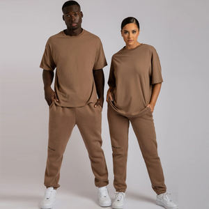 เสื้อยืดผ้าฝ้ายปรับแต่งได้แนวสตรีทเสื้อโอเวอร์ไซซ์ไห<span class=keywords><strong>ล</strong></span>่ตกไซส์ - Product Image 1