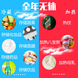 <b>Mini</b> Refrigerator 22L Semiconductor Car Fridge 12V 24V 220V Portable <b>Cooler</b> For Home Car Truck Use - Product Image 5
