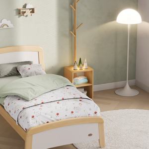 Boori Living <span class=keywords><strong>Porte</strong></span>-vêtements modulaire <span class=keywords><strong>Porte</strong></span>-<span class=keywords><strong>manteau</strong></span> détachable en bois avec organisateur en tissu et rangement pour <span class=keywords><strong>chambre</strong></span> ou salon - Product Image 5