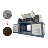 Mesto Scrap Metal Steel Aluminum Cans Recycling Shredder Machine 2 Shaft Paper Cardboard Tyre Shredder