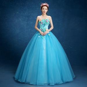 Vestidos De Graduación Con Abertura Alta Y Efecto Espejo Azul 2023 Vestido De Gala De Noche Para Mujer Maxi Vestidos De Fiesta - Product Image 3