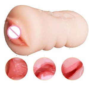 STELLAR PATH Masturbateur masculin Aircraft Cup pour hommes, masturbation orale, vaginale et anale, vagin réaliste souple, poche vaginale, jouets sexuels pour hommes - Product Image 3