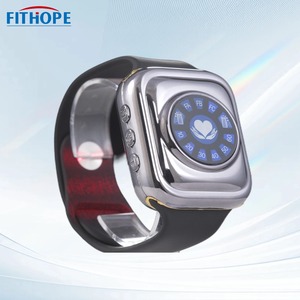 Cổ tay Watch phong cách ánh sáng màu đỏ mặt dây chuyền phong cách 6 ánh sáng laser thiết bị cho máu lưu thông thúc đẩy các vết thương chữa bệnh - Product Image 2