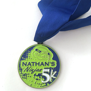 1st 2nd 3rd kazanan metal badminton madalya kristal hatıra madalya trophy şerit - Product Image 3