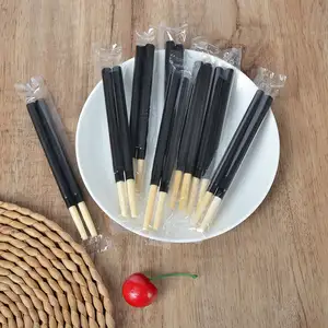 Factory Manufacturer Japan Tableware Natural Bamboo Eat Instant Noodles Chopsticks Telescopic Bamboo Cup Noodles Chopsticks