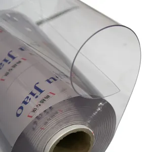透明不同厚度透明透明PVC塑料薄膜卷PVC热收缩膜