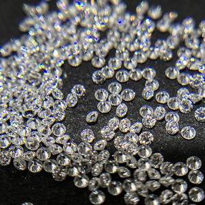 เพชรเม็ดเล็กทรงกลมใหญ่สีสดใส VVS 2/2.5/3/3.5/4/4.5mm HPHT สำหรับปลูกในห้องปฏิบัติการขายส่งเพชรหลวมธรรมชาติ - Product Image 4