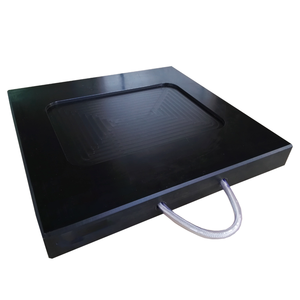 Chống va đập OUTRIGGER Tấm <span class=keywords><strong>Pad</strong></span> 40x40x3 khoan ổn định <span class=keywords><strong>Pad</strong></span> <span class=keywords><strong>uhmwpe</strong></span> hỗ trợ hội đồng quản trị - Product Image 5