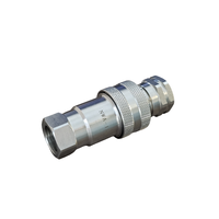 Coupleur rapide hydraulique d'échange de série ANV de Type Poppet BSP de ISO-A personnalisé en gros 3/4 "de l'usine de Chine
