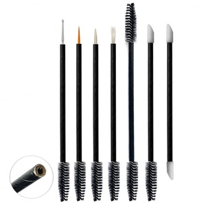 Pinceles para pestañas con mango de barra de papel como varita para rímel, aplicador sin pelusa, Varita para brillo de labios, aplicador de esponja para sombra de ojos - Product Image 6