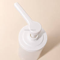 Distributeur de mousse à pompe 1000 ml, conteneur en PP de qualité alimentaire, dosage 15 ml/30 ml, conception anti-déversement détachable pour bouteille de condiment