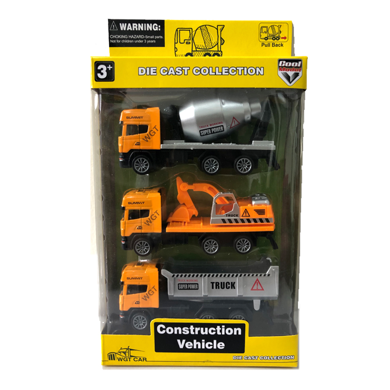 QSTOYS, мини-набор металлических игрушек, литый под давлением, модель, литой грузовик 1:32