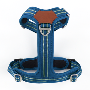 Arnés de perro Funky de diseñador de lujo ODM, accesorios de arnés de perro reflectante de fácil ajuste, logotipo ajustable, entrenamiento de perro sin tirones a la moda - Product Image 3