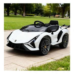 Auto Eléctrico para Niños, Juguete Montable con Respaldo Cómodo, Reproductor de Música MP3, Construcción Duradera de PVC para Niños de 3 a 12 Años - Product Image 1