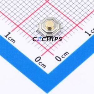 BTS0C0050DMG00 Tactile Switch SMD-4P,5.2x5.2mm Switch Round Button 1N Vertical Mount 5.2mm - Product Image 1