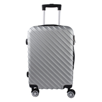 Vente en gros d'usine, valises de voyage rigides de 20 pouces, design tendance, ABS PC pp, style professionnel, Chaps