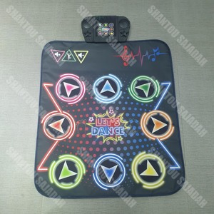 R01 Princesse Danse Jouet 5 Modes De Jeu Jeu De Danse Filles Garçons Cadeau Meilleur Cadeau D'anniversaire <span class=keywords><strong>Tapis</strong></span> De Jeu De Rythme - Product Image 4