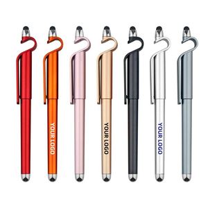 Stylo publicitaire en plastique avec encre gel 0,5 mm, drapeau et impression personnalisée de marque, papier multicolore à l'intérieur, pour bureau/école/cadeau - Product Image 1