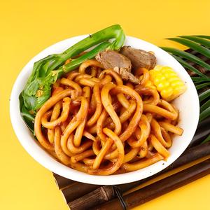 ChuShen Premium harina de trigo <span class=keywords><strong>Udon</strong></span> fideos Q-Bomb XO salsa cubo saludable instantáneo frito a granel al por mayor para uso doméstico - Product Image 3