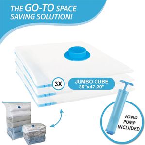 Factory Sell Space Save Foldable Vacuum <b>Bags</b> for Travel PE+PA Storage <b>Bag</b> Large Capacity Pillow Vacuum Seal <b>Bags</b> - Product Image 6