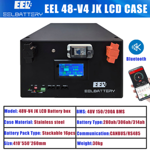 YIXIANG 48V 16S <span class=keywords><strong>DIY</strong></span> JK BMS Caso com <span class=keywords><strong>Display</strong></span> LCD Manyi Lifepo4 Lf280k Servidor <span class=keywords><strong>Rack</strong></span> Caixa de Bateria para Armazenamento de Energia Solar Doméstica - Product Image 2