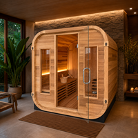 Dukungan OEM untuk Ruang Sauna Kustom dengan Berbagai Spesifikasi dan Gaya, Peralatan Sauna Dalam Ruangan untuk Pengalaman Relaksasi Tubuh di Spa Rumah.