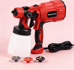 <span class=keywords><strong>Pistolet</strong></span> de pulvérisation de <span class=keywords><strong>peinture</strong></span> HVLP portable 800 ml 550 W électrique CONXIN CX31 32000 tr/min 350 ml/min <span class=keywords><strong>pour</strong></span> bricolage, <span class=keywords><strong>mur</strong></span> intérieur, jardin, clôture - Product Image 5