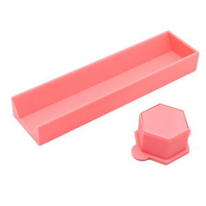 Hexagonal Cake Mold Set Pink 3 Piece For Cake Pops Baking Tools - Product Image 5