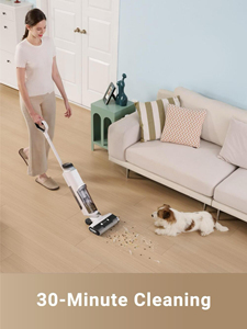 Capteur intelligent 3-en-1 15kPa Wet Dry Aspirateur autonettoyant en une étape pour sol dur tapis vertical pour la maison multi-surfaces - Product Image 6