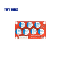 Condensador de ecualización de energía de batería de 4 cuerdas Lipo Lifepo4, ecualizador de equilibrio activo de TDT, 1 A, 2 A
