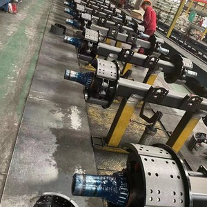 12T 14T 16T 20T Nhiệm Vụ Nặng Nề Châu Âu Xe Tải <span class=keywords><strong>Trailer</strong></span> Các Bộ Phận Hệ Thống Treo Trục <span class=keywords><strong>Trailer</strong></span> Trục - Product Image 5