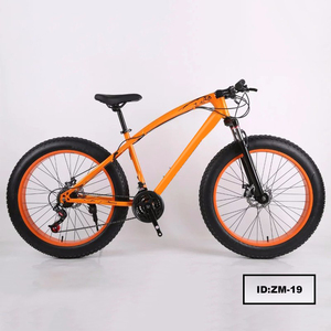 Vélos à cadre en acier en gros, 26 pouces, 21 vitesses, pneus larges de 4,0, double frein à disque, VTT, <span class=keywords><strong>vélo</strong></span> de <span class=keywords><strong>neige</strong></span> - Product Image 3
