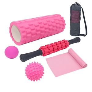 Bộ dụng cụ tập Yoga Pilates tại nhà với bóng tập Yoga, dây kháng lực, dây tập Pilates & phụ kiện, vòng tập Pilates - Product Image 2