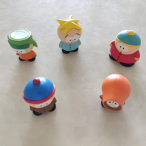 Jouets en résine PVC personnalisés, <span class=keywords><strong>Action</strong></span> et jouet de haute qualité, 5 styles, décoration de gâteau d'<span class=keywords><strong>anniversaire</strong></span>, figurines d'anime, décoration de voiture, South park - Product Image 5
