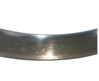 YDS OEM Collier de serrage cylindrique en spirale réglable 30-45 mm pour bande de 9 mm, en acier inoxydable 304, type gaufré, modèle métrique