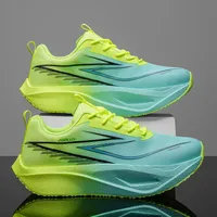 Chaussures de course pour hommes avec plaque en carbone, spécialité marathon, baskets de sport décontractées pour hommes, baskets athlétiques respirantes et confortables pour femmes
