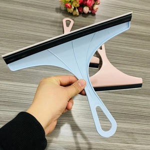 Raclette en plastique souple simple face pour vitres, nettoyeur de vitres, raclette pour carrelage de salle de bain, outil de nettoyage de vitres - Product Image 4